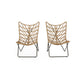 Bryson Light Brown Outdoor Chair Set