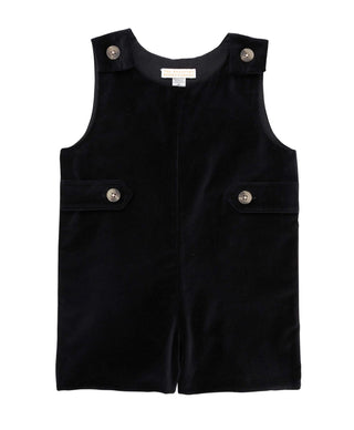 The Beaufort Bonnet Company - Boy's Jack Keene Jon Jon Velveteen Romper