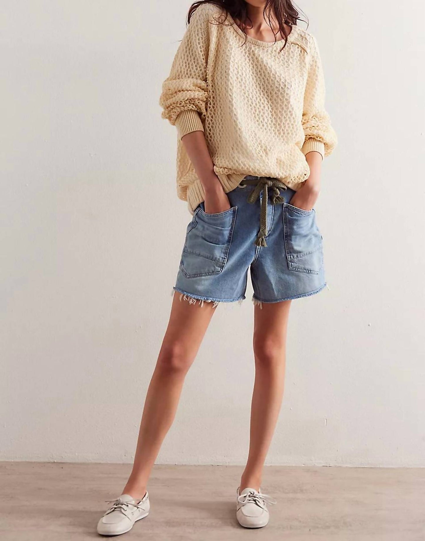 Free People - Moxie Barrel Shorts