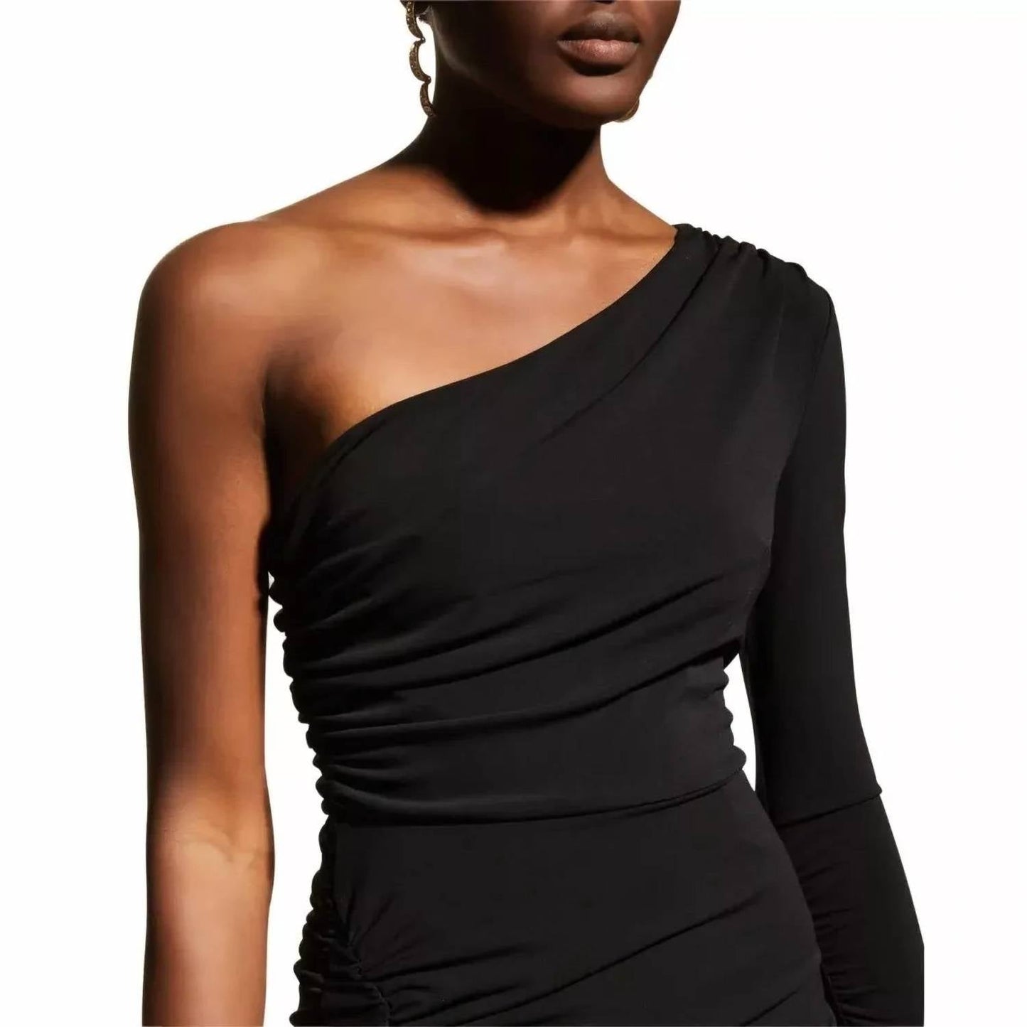 Cinq A Sept - Alora One-shoulder Ruched Mini Dress