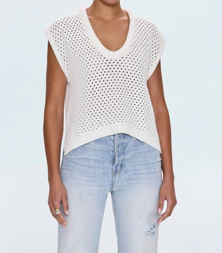 Pistola - Beck Open Knit Cropped Sweater