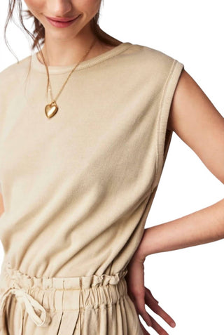 Free People - Mixed Media Jumpsuit