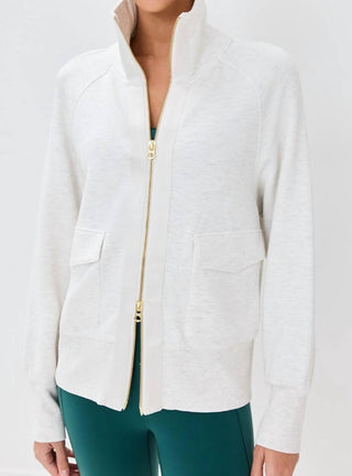 Varley - Roxbury Zip Through Sweatshirt