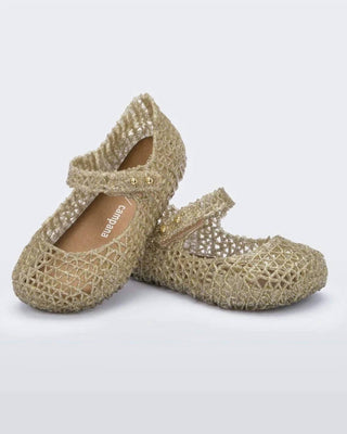 Mini Melissa - Girls' Campana Papel Flats