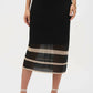 Joseph Ribkoff - Striped High-waist Bodycon Skirt