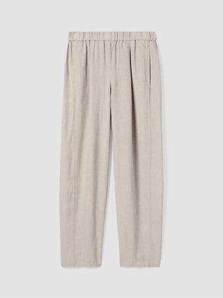 Eileen Fisher - Linen Ankle Pleated Lantern Pant