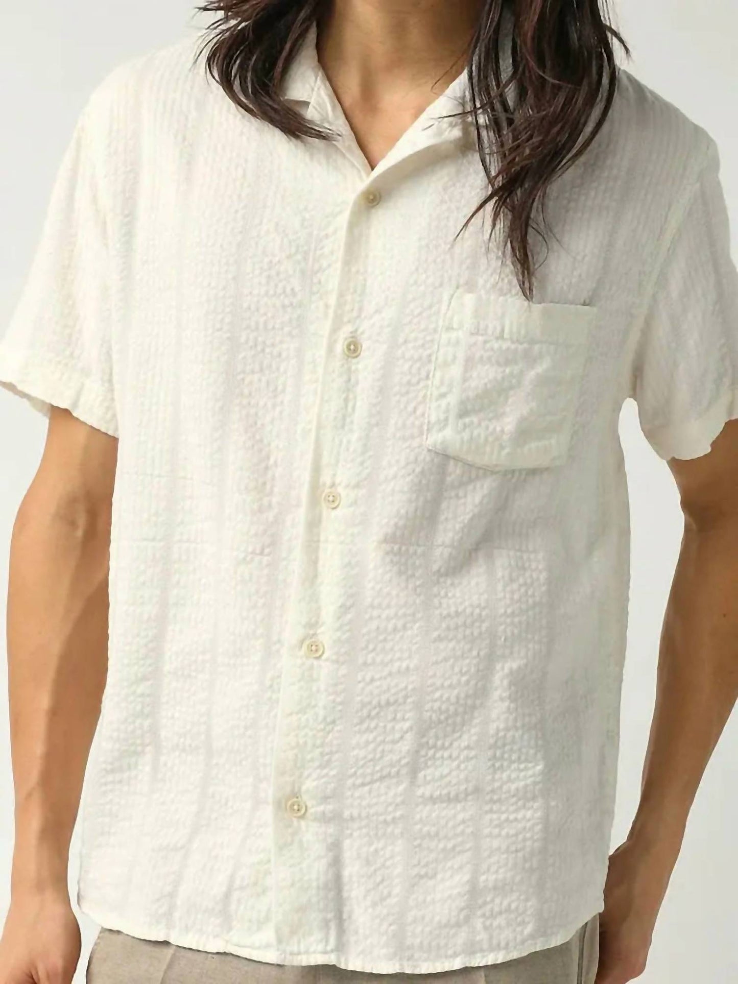 Corridor - Striped Seersucker Shirt