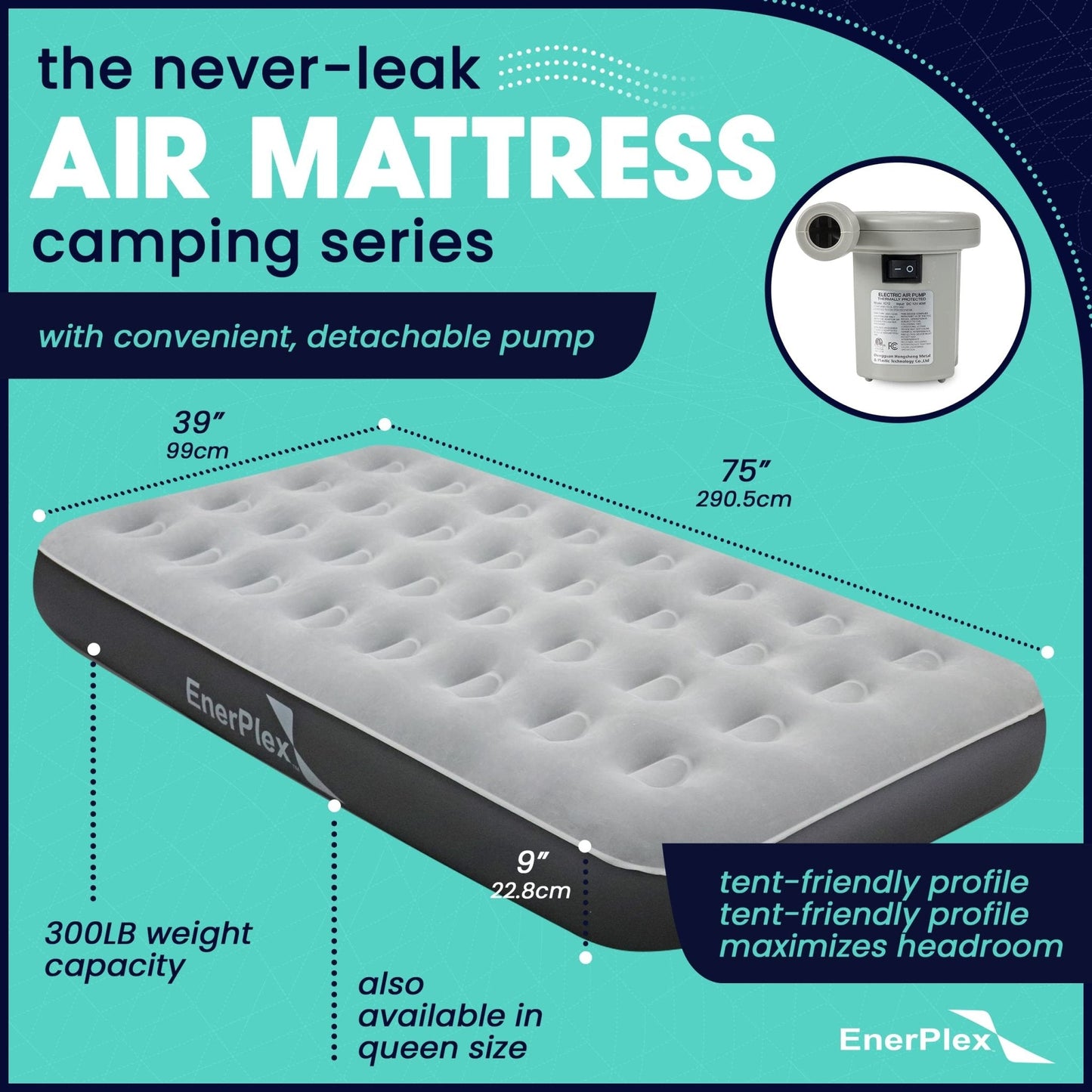 Camping Airbed with High Speed Pump