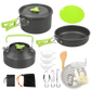 Camping Cookware Set with Stove and Kettle 16pcs