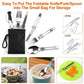 Camping Cookware Set with Stove and Kettle 16pcs