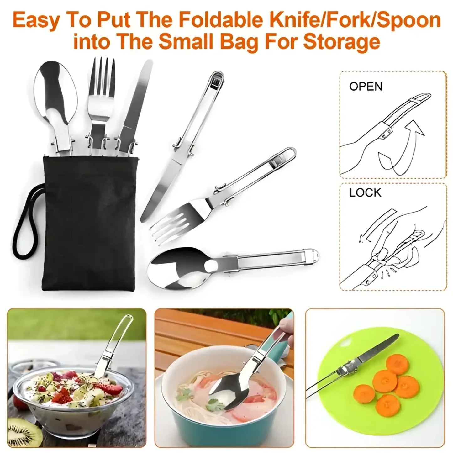Camping Cookware Set with Stove and Kettle 16pcs
