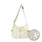 Canvas Shoulder Bag Large Multi Pocket Retro Tote