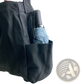 Canvas Shoulder Bag Large Multi Pocket Retro Tote