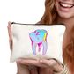 Canvas Tooth Pouch not a Bag of Teeth Travel Case