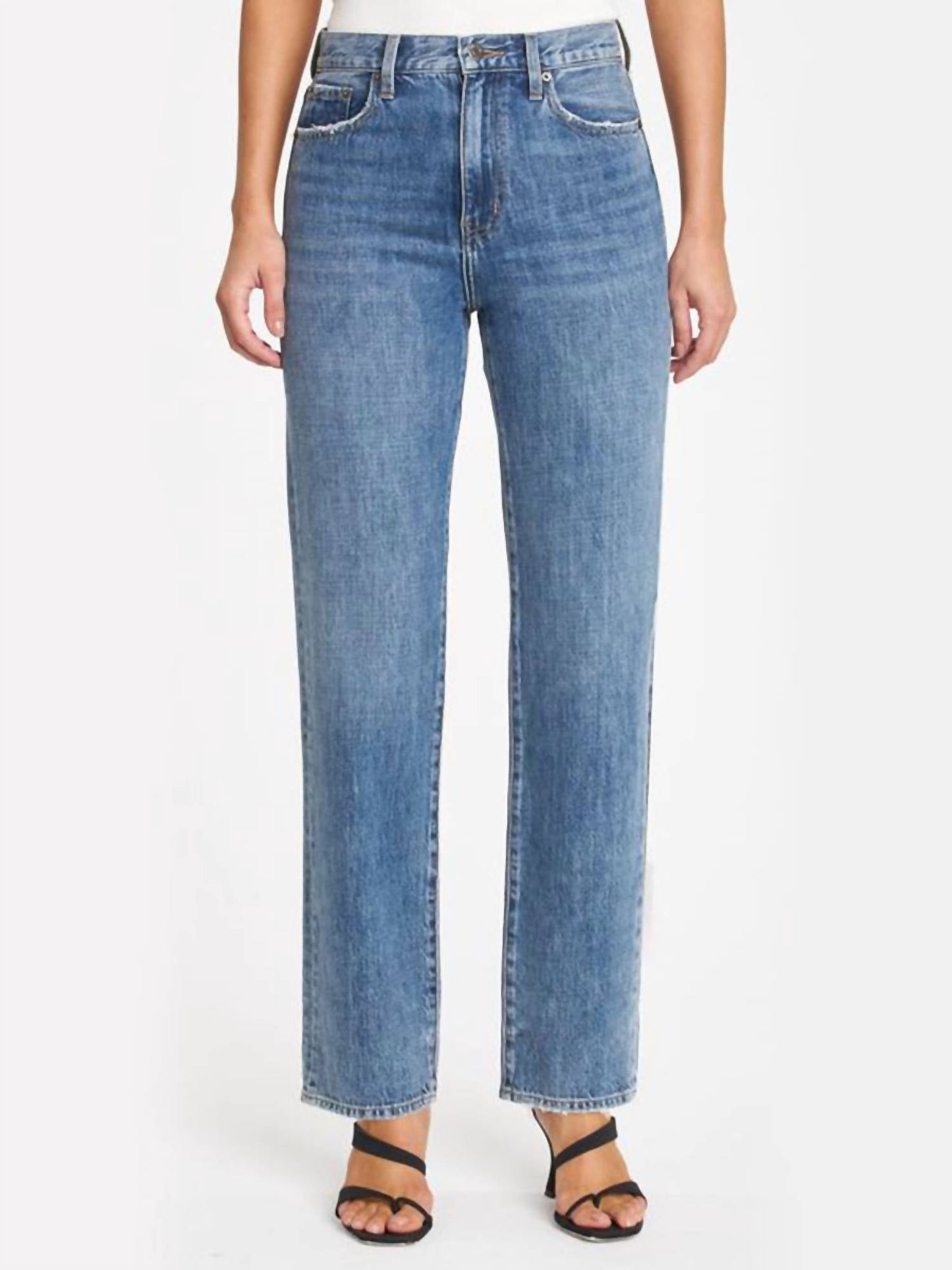 Pistola - Cassie Super High Rise Straight Jean