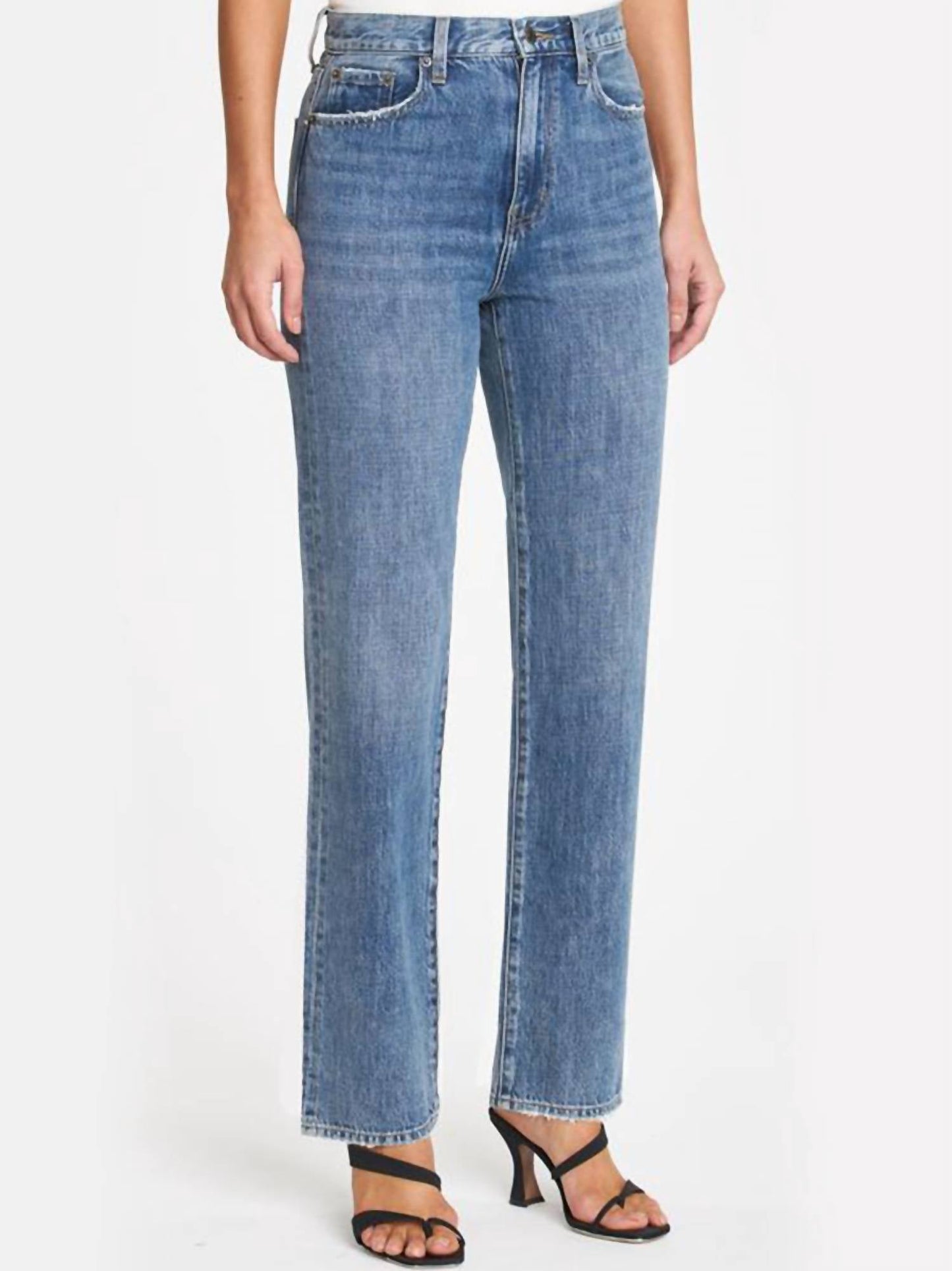 Pistola - Cassie Super High Rise Straight Jean