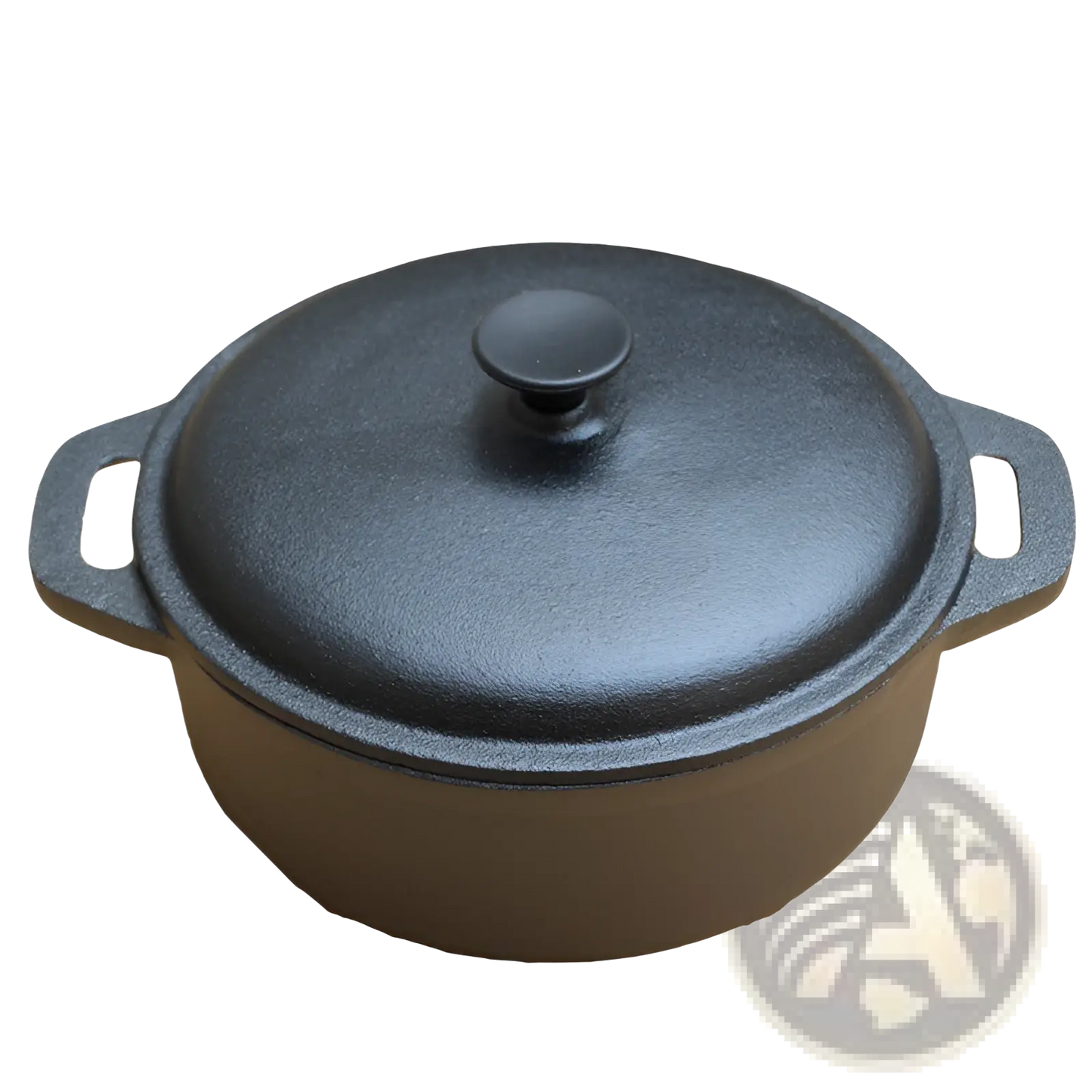 Cast Iron Dutch Oven Retro Casserole Stew Pot 28cm