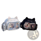 Cat Messenger Bag Clear Ita Panel Crossbody Bag