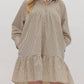 Entro - Don't Hold Back Striped Dress