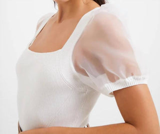 French Connection - Lex Krista Organza Mix Jumper