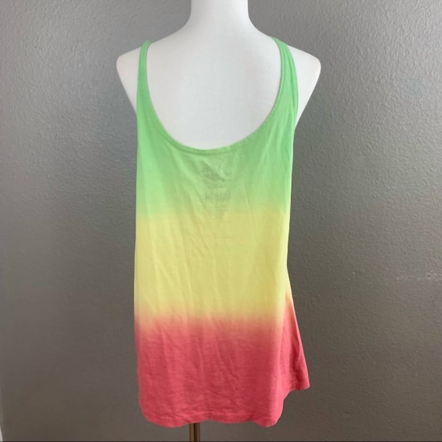 Bob Marley - Teen's One Love Collage Tie-dye Tank Top