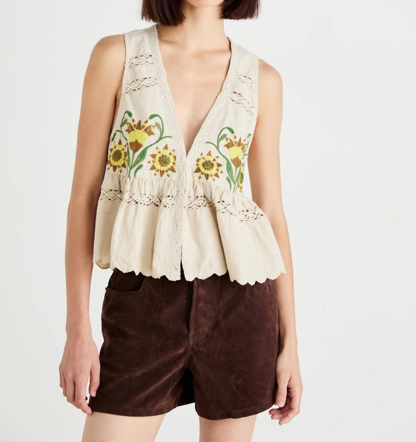 Free People - Bali Vine Whispers Top