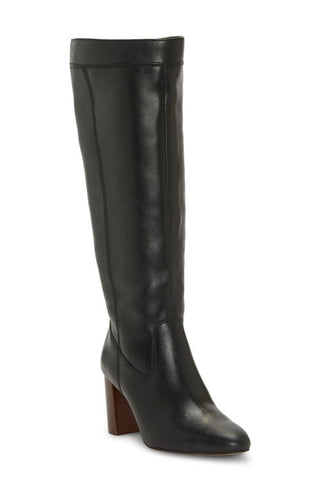 Vince Camuto Caseyl Black Knee High Boots - Size 8
