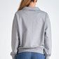 Elan - V-neck Long Sleeve Sweatshirt