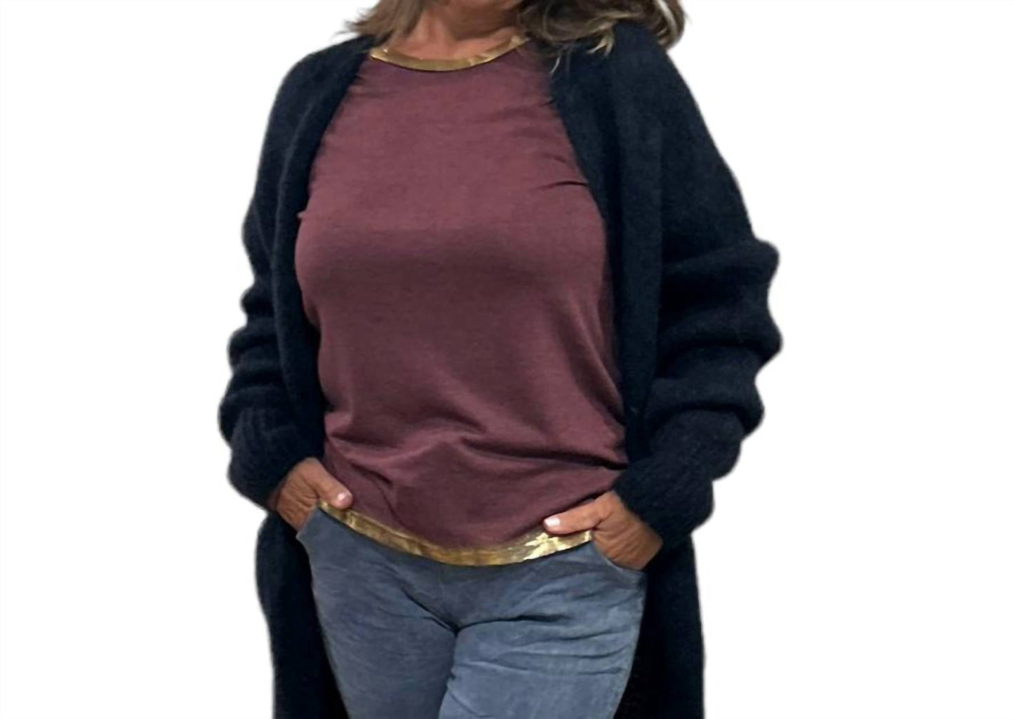 Gigi Moda - Francesca Scoop Neck Top