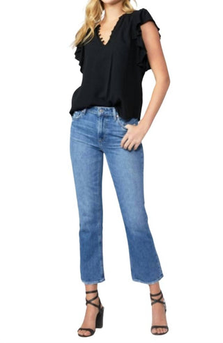 Paige - Vintage Colette Crop Flare Jeans