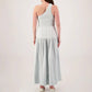Elan - One Shoulder Smocked Maxi Dress