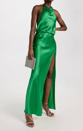 Amanda Uprichard - Aurela Halter Gown Dress