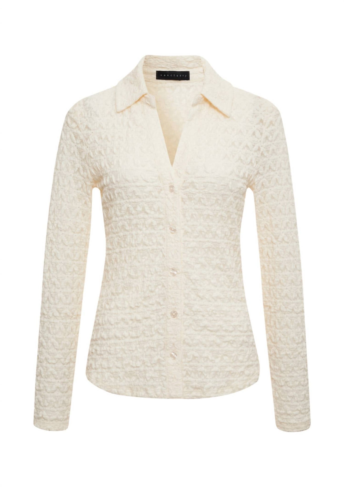 Sanctuary - Women's Dream Girl Lace Button Up