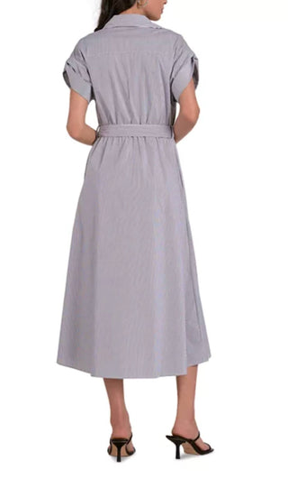 Elan - Stripe Midi Dress