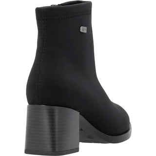 Remonte - Women's Nero Stretch Zip Up Ankle Boots