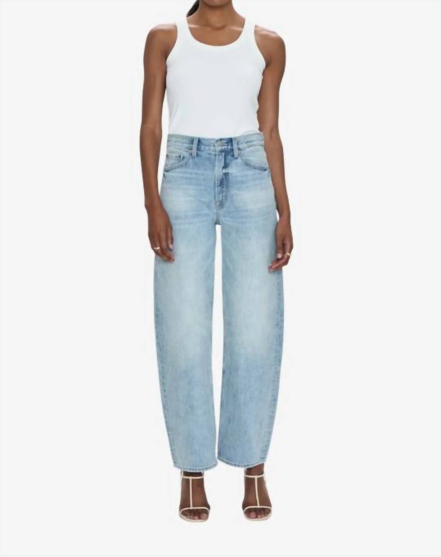 Pistola - Wes High Rise Barrel Jeans