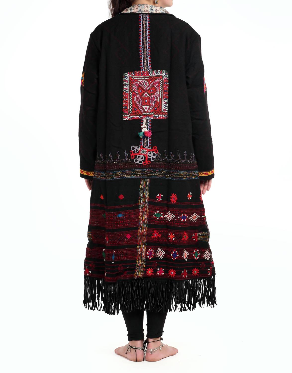 Standawt - Tassel Merino Wool Coat