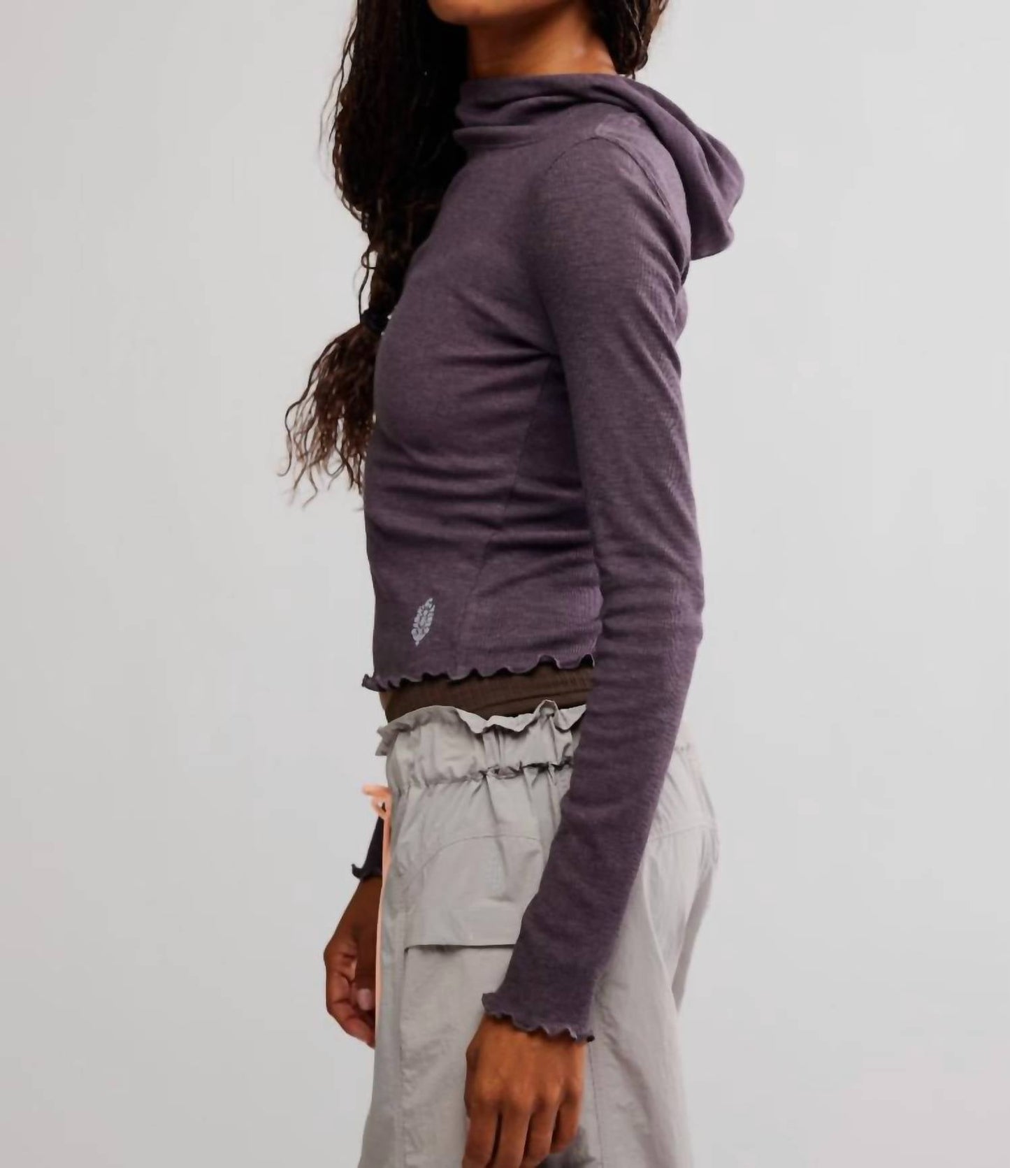 Free People - Matilda Ribbed Hooded Top