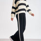 Elan - Color Block V-neck Sweater