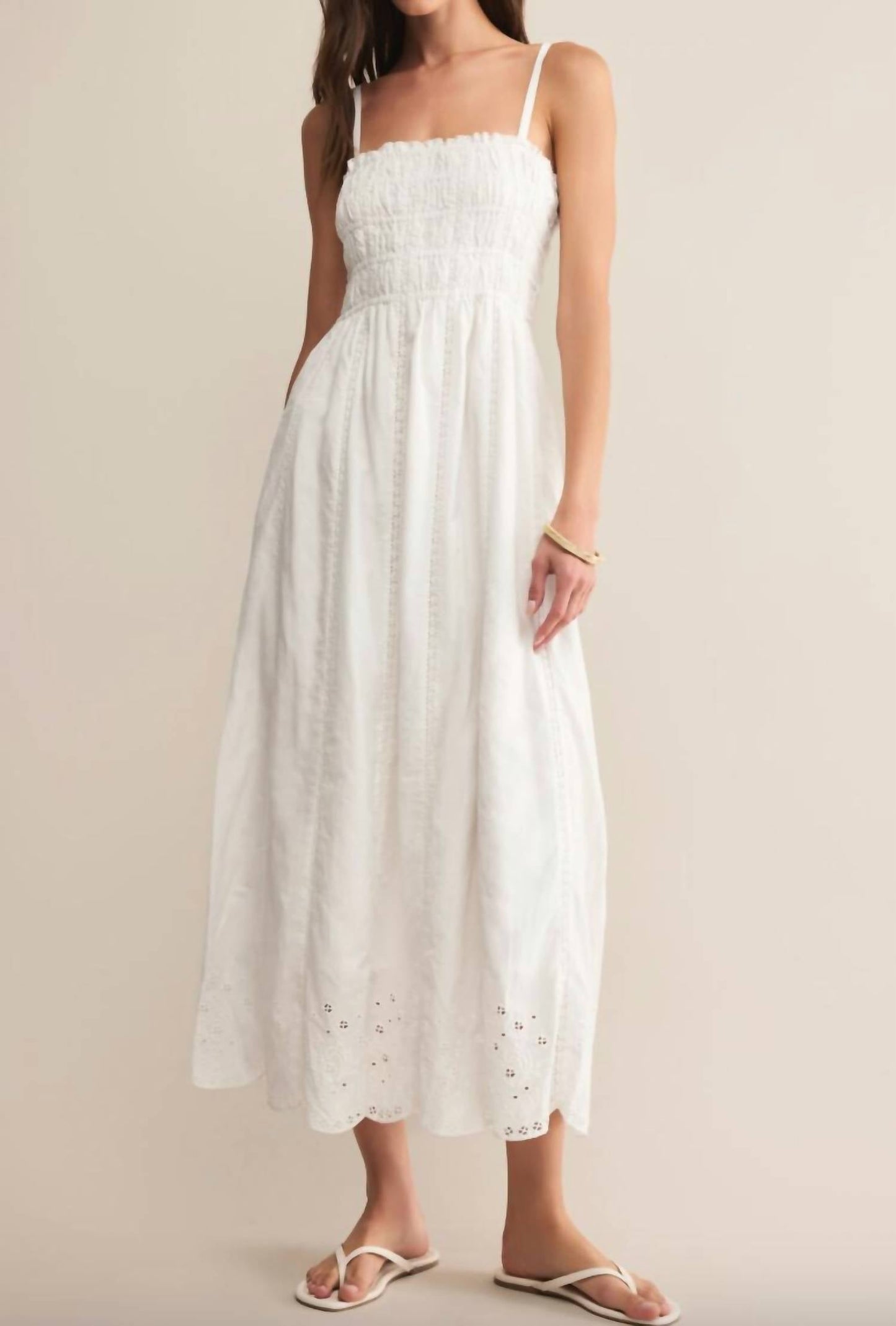 Z Supply - Dani Embroidered Midi Dress