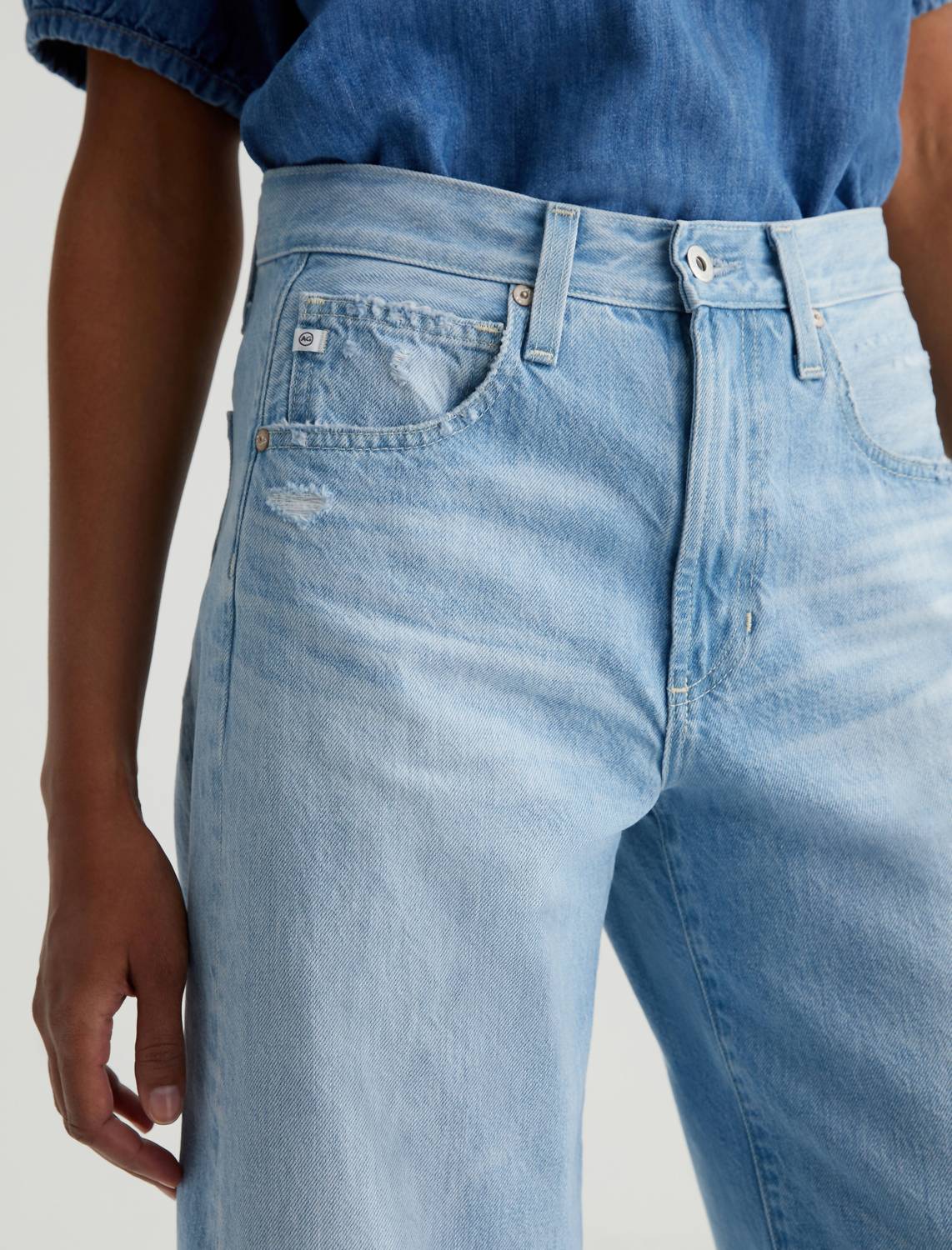 Ag Jeans - Hattie Cropped Barrel Leg Jeans