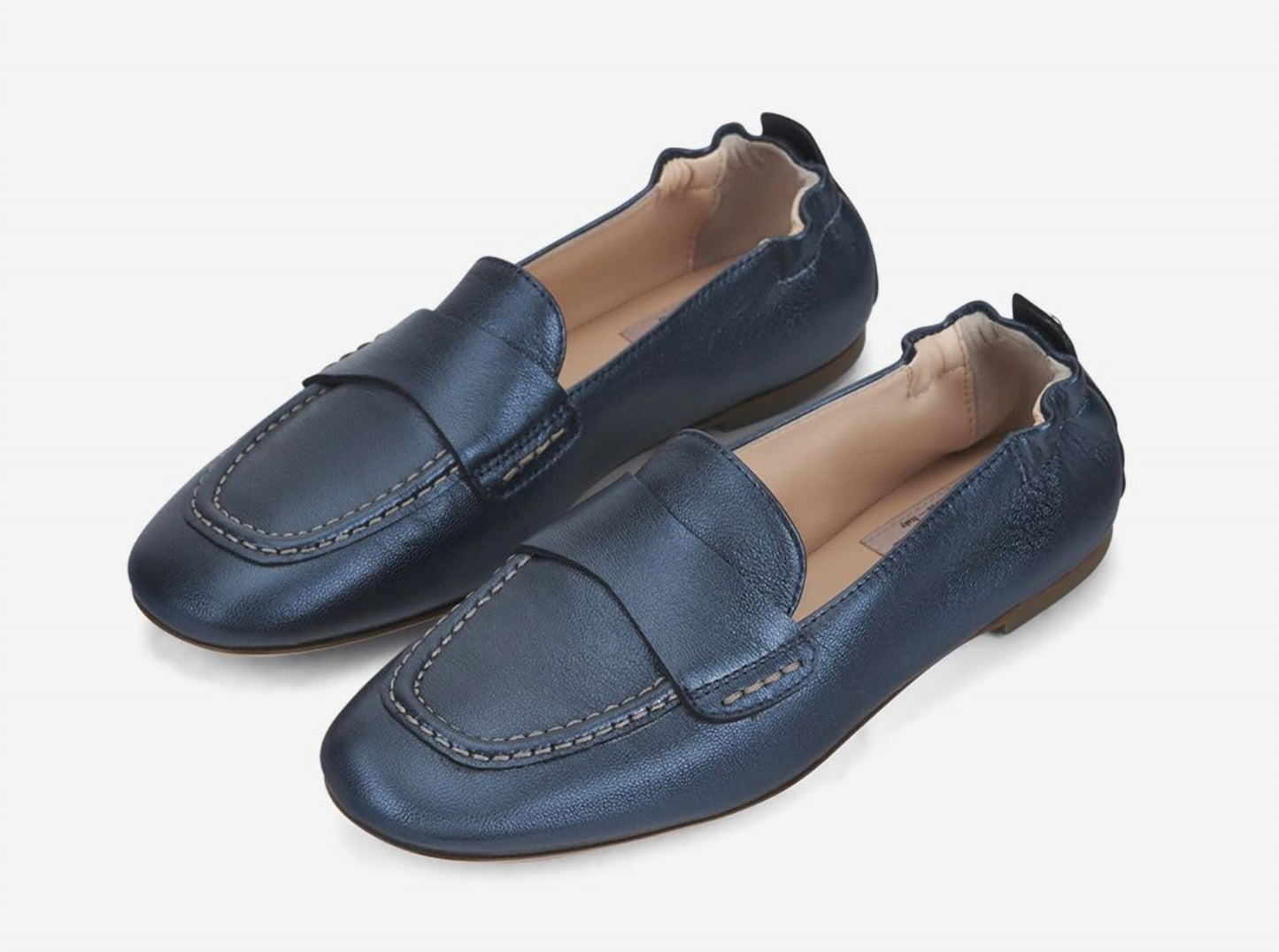 Agl - Women's Mara Pure Leather Penny Loafers