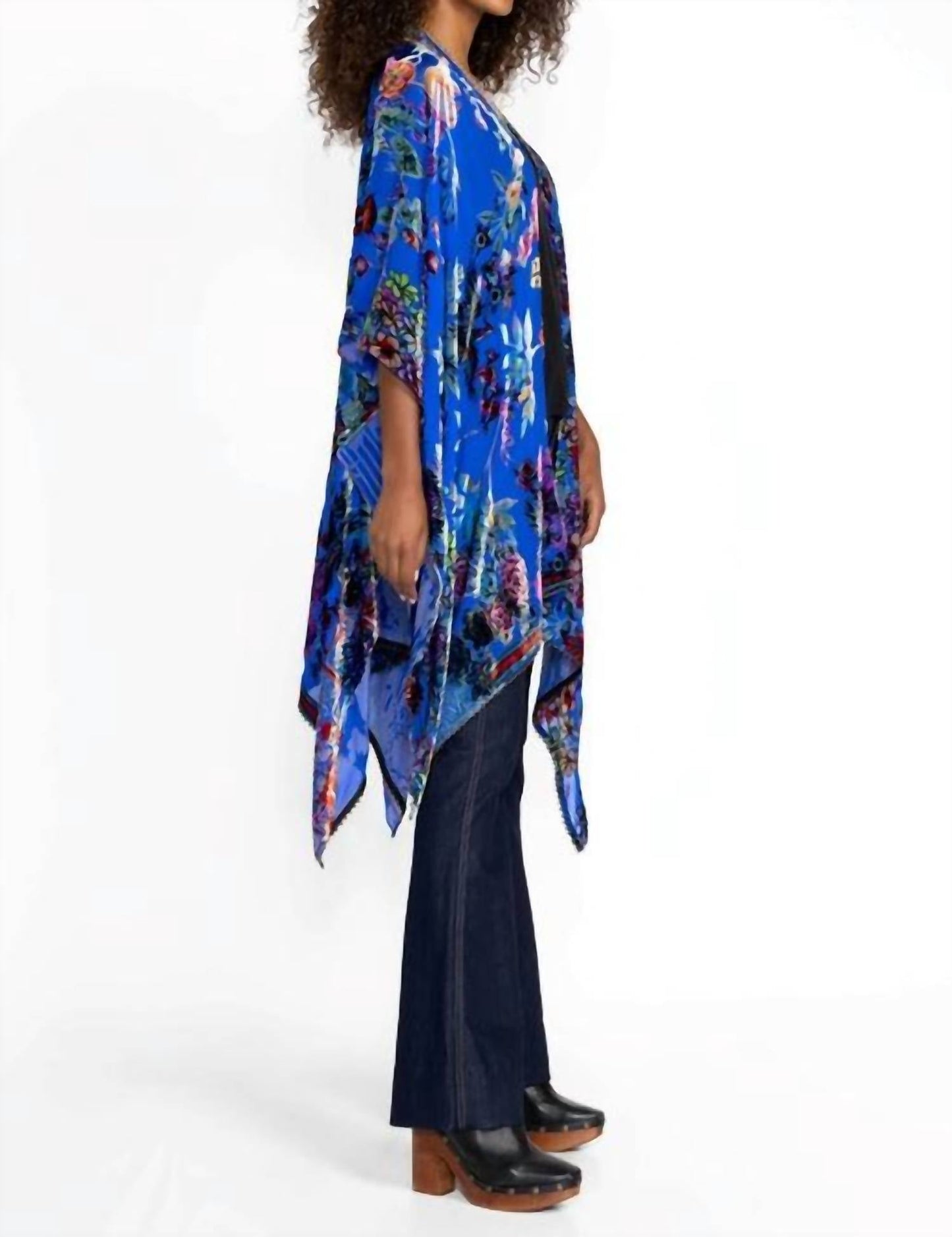 Johnny Was - BURNOUT VELVET SHAWL