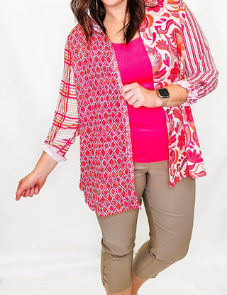 Slimsation By Multiples - 3-strap Hem Crop Pant