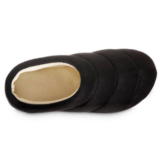 Isotoner - Women's Recycled Microsuede Puffer Clog Slipper