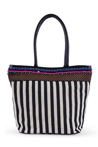 Guadalupe Design - Ife Stripes Tote Bag