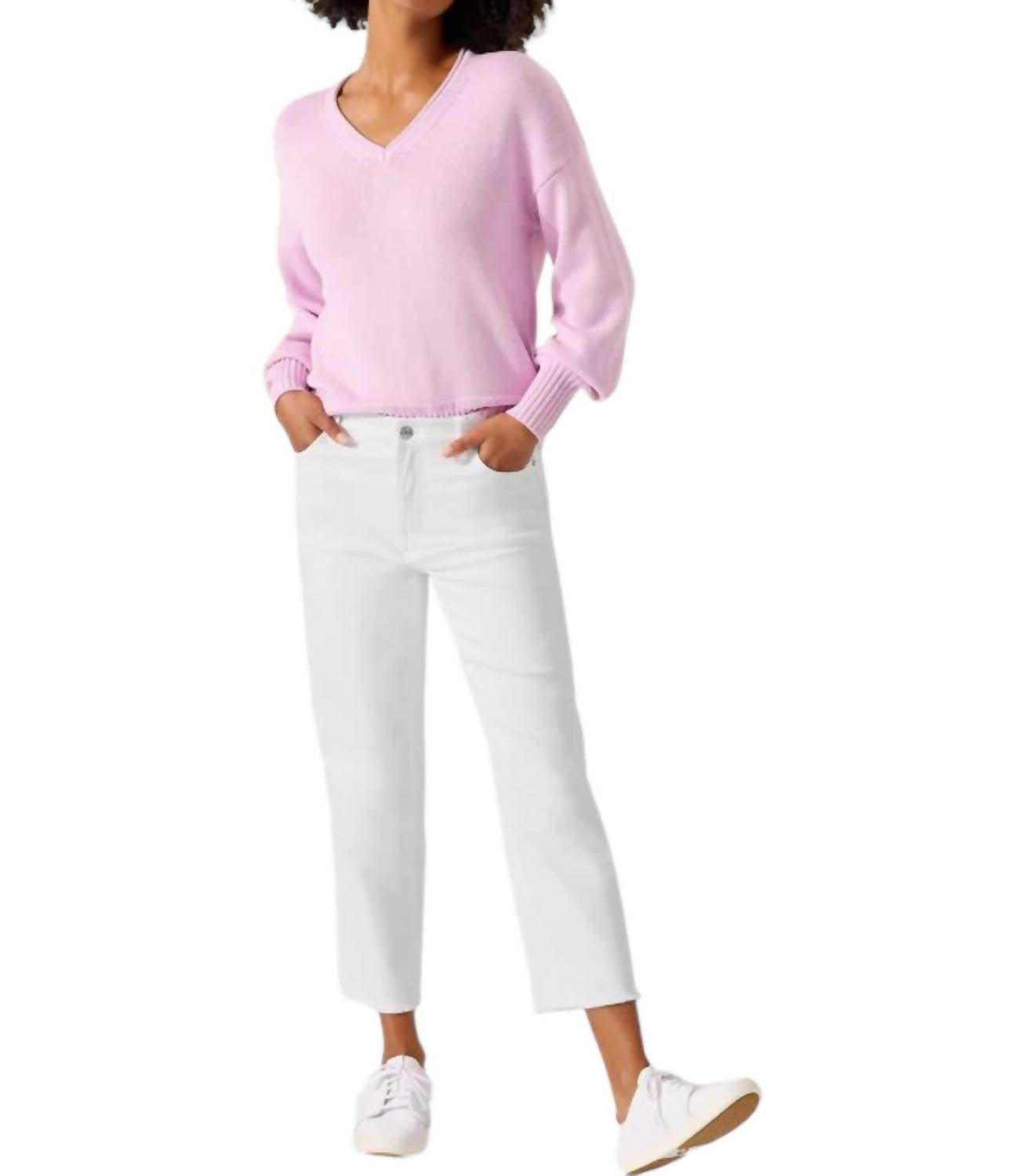 Tommy Bahama - High Rise Straight Cropped Jeans