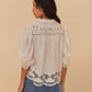 Farm Rio - Romantic Richelieu Blouse