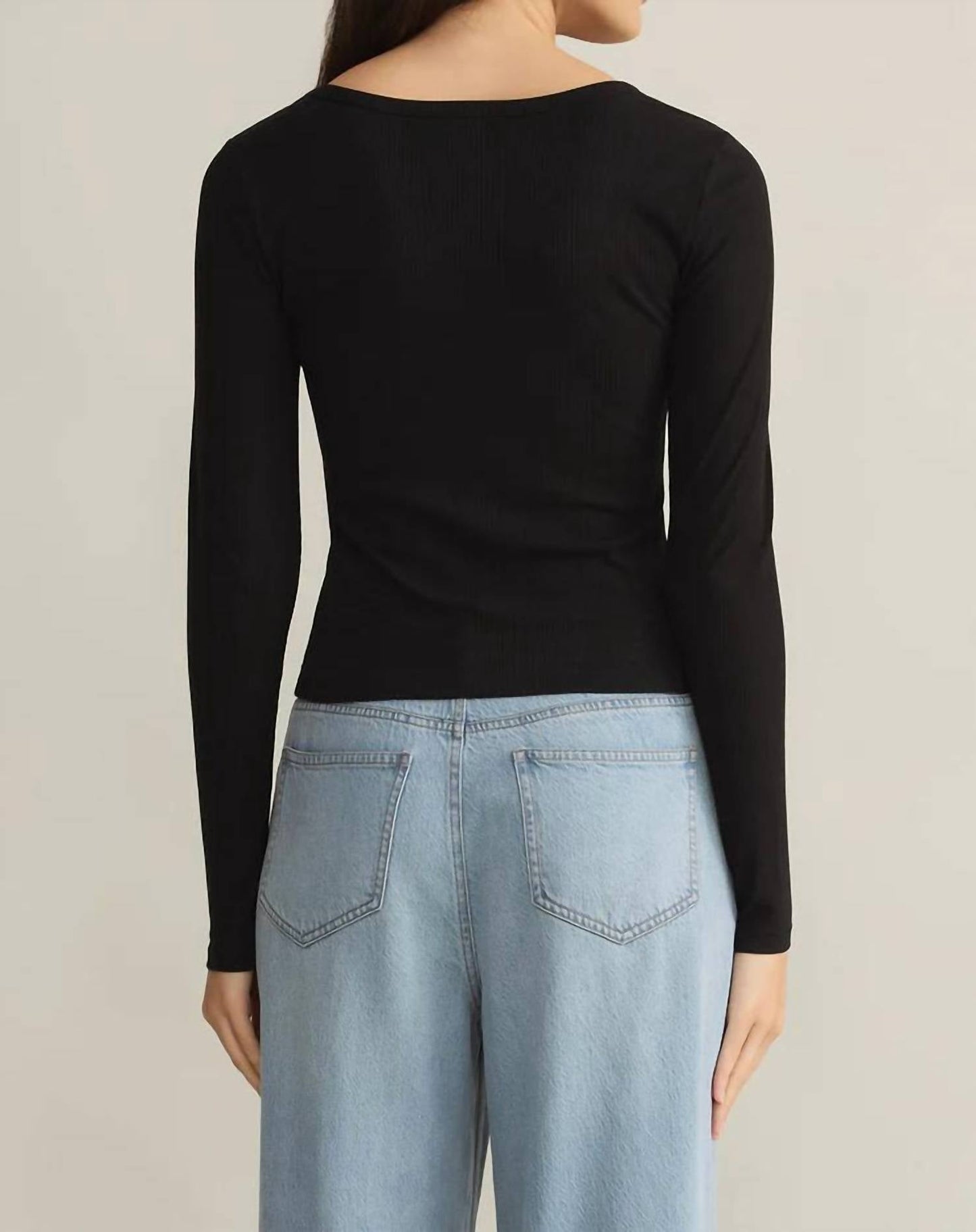 Z Supply - Infinity Long Sleeve Ribbed Tee