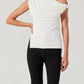 Astr - Aphra Assymetrical Twisted Off Shoulder Top